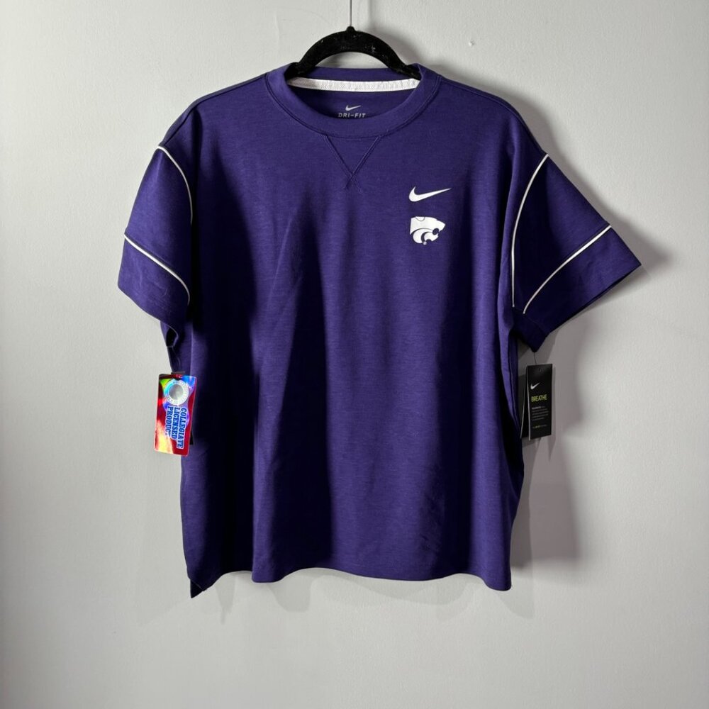 Nike K-State Wildcats Short Sleeve Shirt Size S